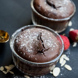 Tortino di Albumi al Cioccolato
