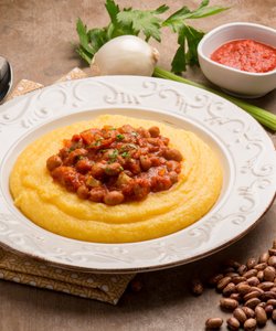 Ricetta Polenta e Fagioli