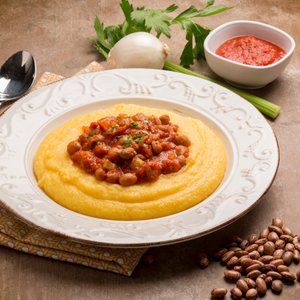 Polenta e Fagioli