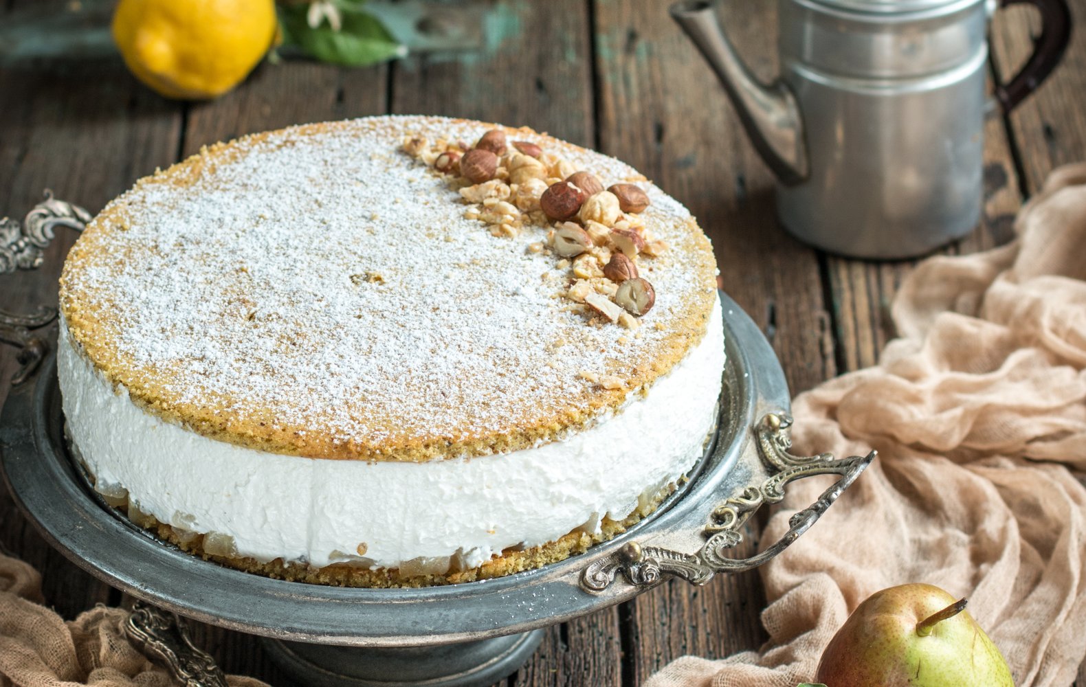 torta pera e ricotta ricetta