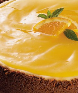 Ricetta Cheesecake all’Arancia con Gocce di Cioccolato