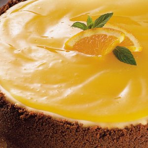 Cheesecake all’Arancia con Gocce di Cioccolato