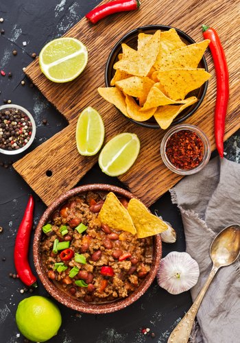 Ricetta Chili con Carne e Fagioli