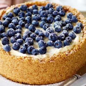 Crostata di Mirtilli e Crema al Formaggio Dolce