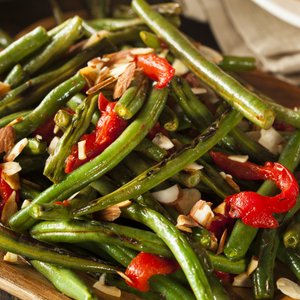 Fagiolini Piccanti con Peperoni Grigliati