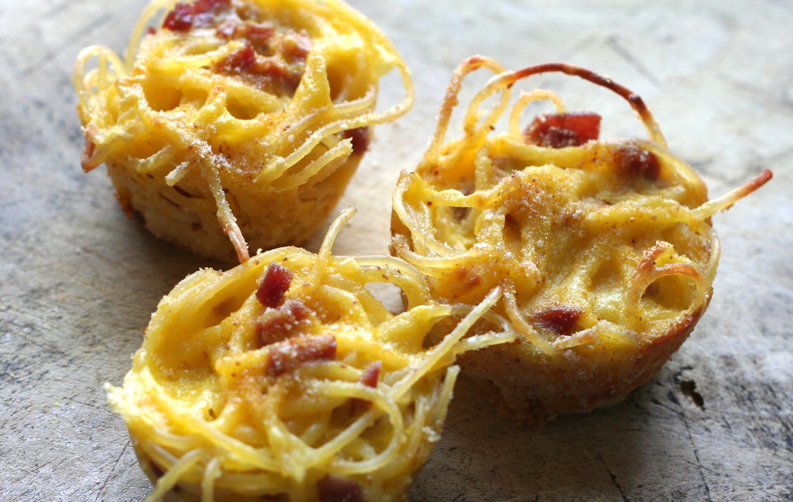 Frittatine al Forno di Spaghetti