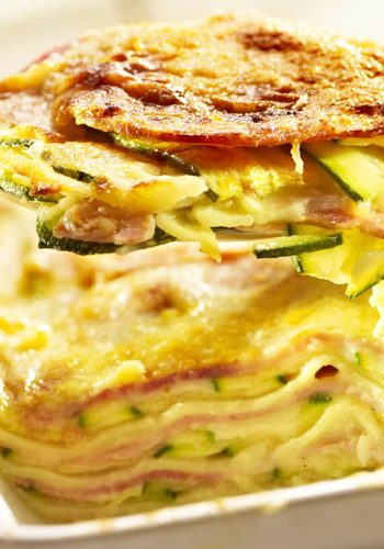 Ricetta Lasagne di Zucchine e Prosciutto