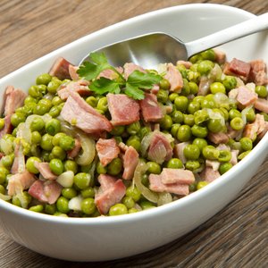 Piselli e Pancetta