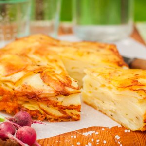 Torta Invisibile di Patate
