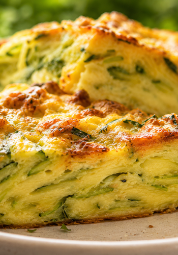 Ricetta Torta Invisibile di Zucchine