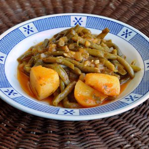 Fagiolini e Patate al Pomodoro