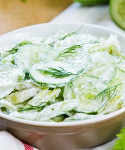 Ricetta Insalata di Cetrioli e Yogurt