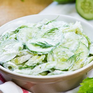 Insalata di Cetrioli e Yogurt