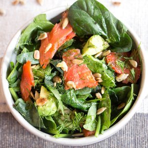 Insalata di Salmone e Avocado