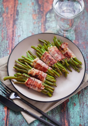 Ricetta Involtini di Fagiolini e Pancetta