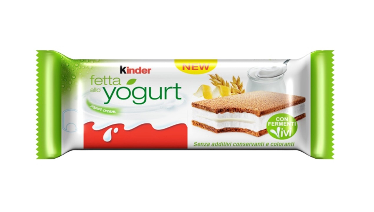 Arriva Kinder Fetta allo Yogurt, la Nuova Merendina Kinder con Crema allo Yogurt