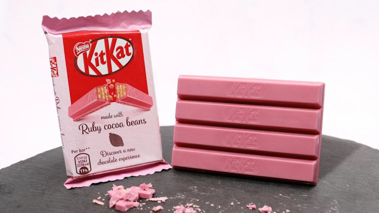 Arriva anche in Europa il Kit Kat al Cioccolato Rosa
