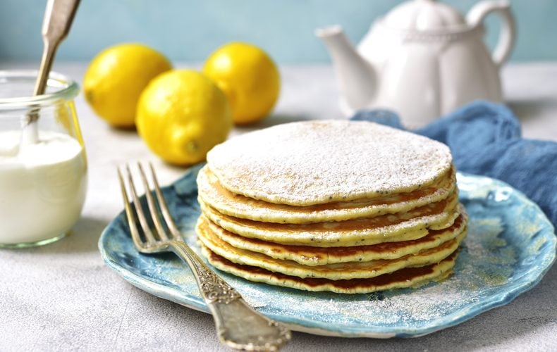 Ricetta Pancake al Limone