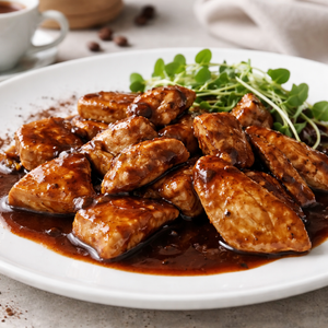 Petto di Pollo in Salsa al Caffè