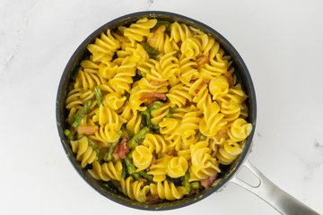 Ricetta Preparazione Carbonara Asparagi 12