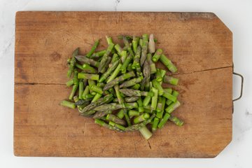 Ricetta Preparazione Carbonara Asparagi 2