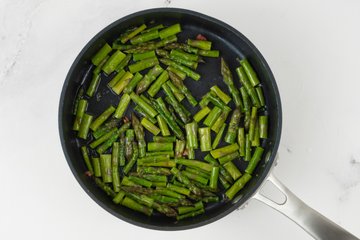 Ricetta Preparazione Carbonara Asparagi 9