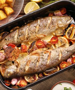 Ricetta Trota al Forno con Verdure