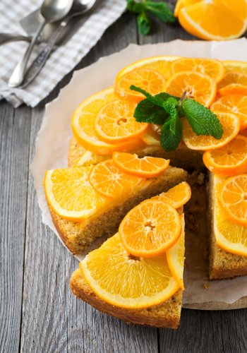 Ricetta Torta di Polenta all’Arancia