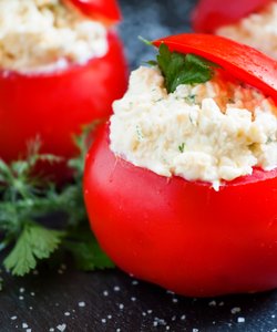 Ricetta Pomodorini Ripieni con Crema di Formaggio