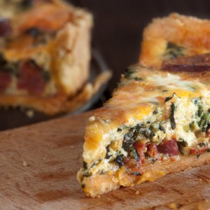 Torta Salata Salsiccia e Spinaci