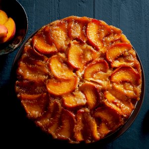 Torta Upside Down alle Pesche