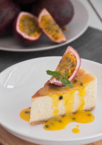 Ricetta Cheesecake al Frutto della Passione