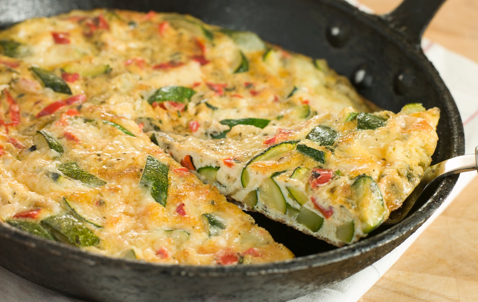 Ricetta Frittata di Zucchine con Albumi - Il Club delle Ricette