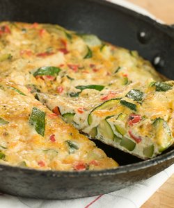 Ricetta Frittata di Zucchine con Albumi