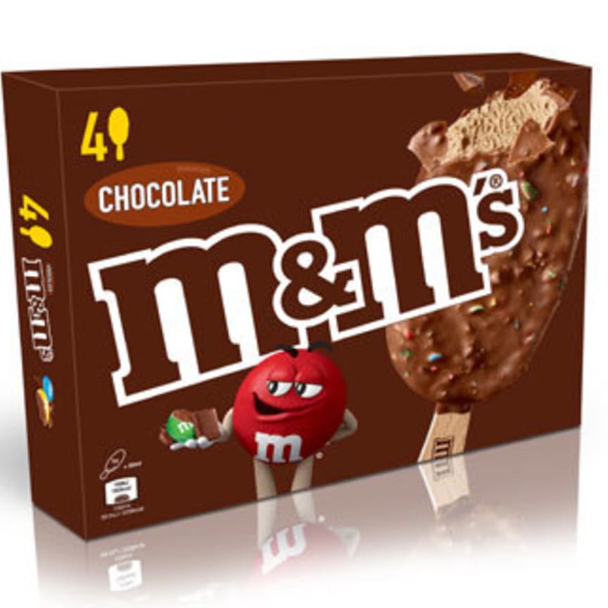È arrivato il primo gelato M&M’s disponibile nei gusti Choco e Peanut