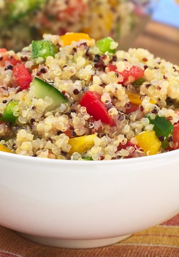 Ricetta Insalata Vegetariana di Quinoa