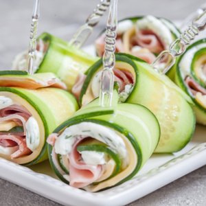 Involtini di Zucchine con Prosciutto e Formaggio
