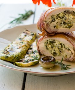 Ricetta Involtini di Pollo con Zucchine e Funghi