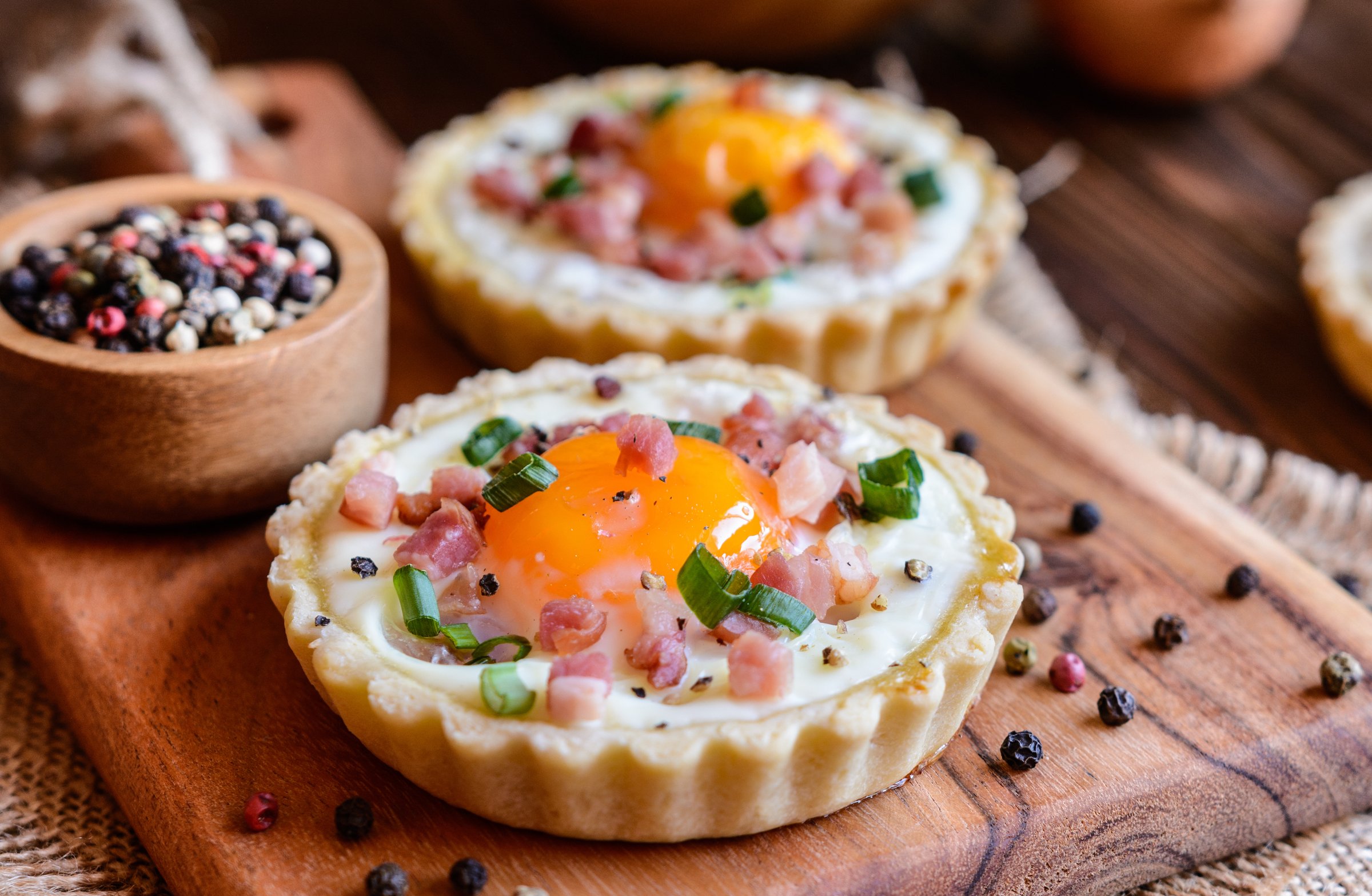 Ricetta Tartellette Salate Uova e Prosciutto Cotto Il Club delle Ricette