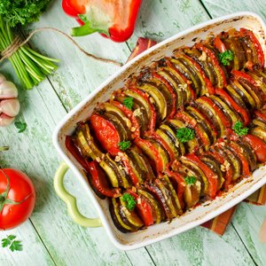 Verdure Gratinate al Forno