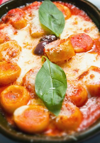 Ricetta Gnocchi Filanti al Forno