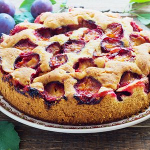 Torta Rustica alle Prugne