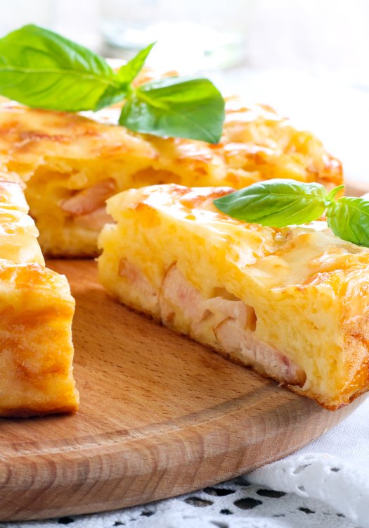 Ricetta Frittata al Forno con Prosciutto e Formaggio Il Club delle