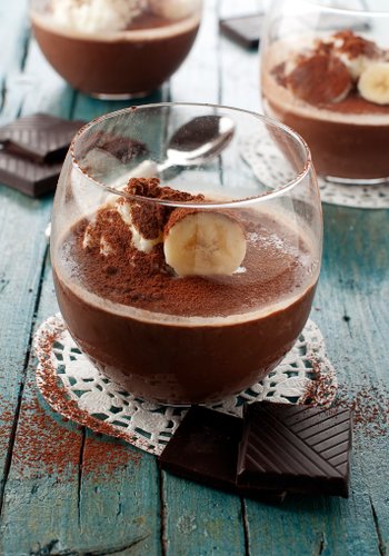 Ricetta Mousse al Cioccolato con Banane