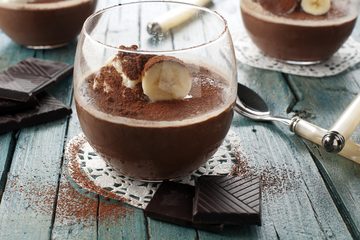 Ricetta Mousse al Cioccolato con Banane