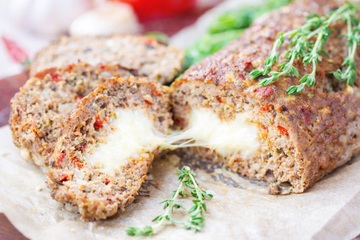 Polpettone di Verdure con Cuore Filante