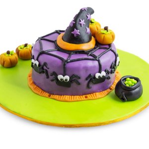 Torta di Halloween con Pasta di Zucchero