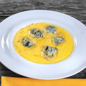 Zuppa di Polenta con Gorgonzola
