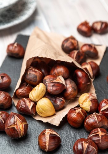 Ricetta Castagne al Microonde