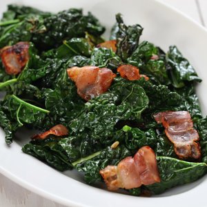 Cavolo Nero in Padella con Pancetta